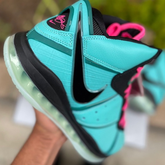 Nike LeBron 8 South Beach 2021 SZ 10.5 CZ0328-400 - Picture 10 of 17